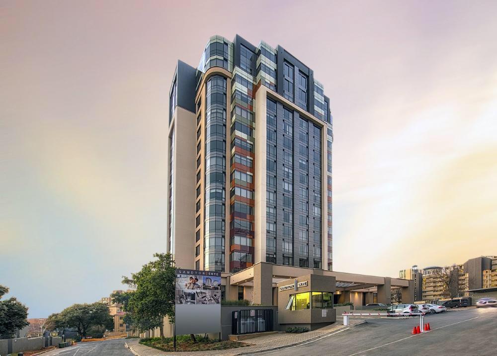 Luxury @ Sandton Skye Johannesburg Exterior foto